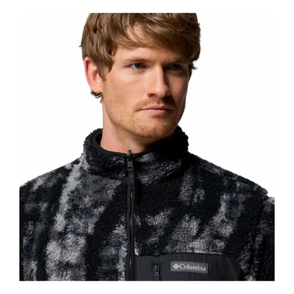 Columbia Winter Pass Reversible Fleece Am5170-010 Çift Taraflı Siyah Erkek Polar Mont - Görsel 5