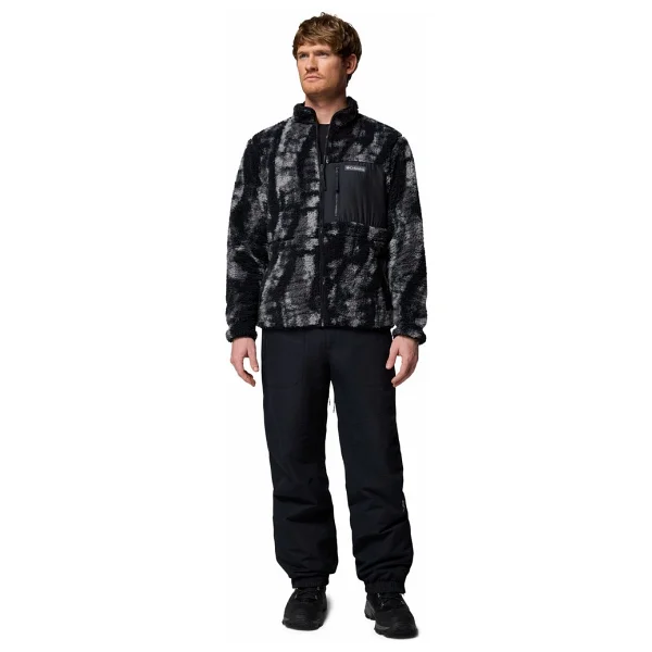 Columbia Winter Pass Reversible Fleece Am5170-010 Çift Taraflı Siyah Erkek Polar Mont - Görsel 8