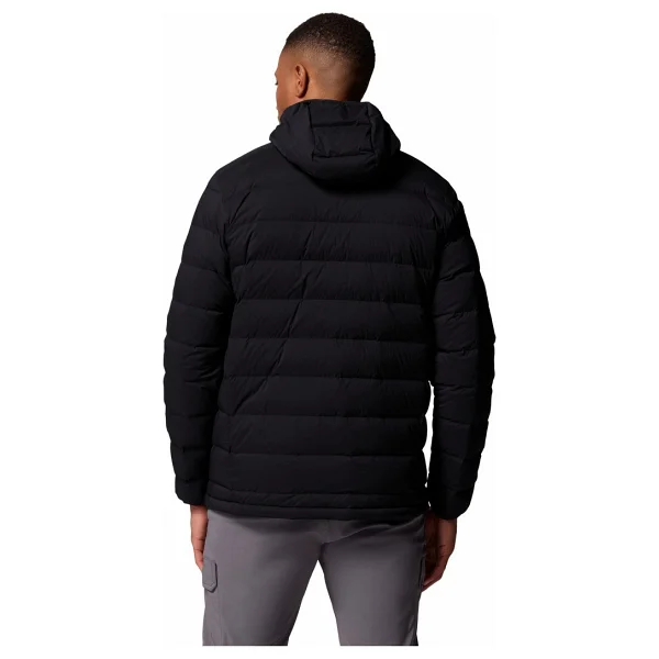Columbia Drift Peak Stretch WM1852-010 Kapüşonlu Kaz Tüyü Siyah Erkek Şişme Mont - Görsel 2