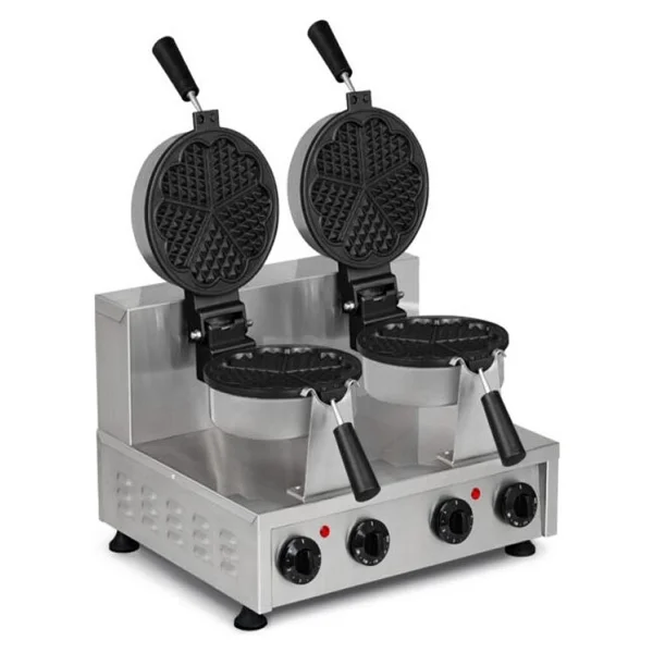 Omake Wfl12.E22 Kalp Endüstriyel Waffle Makinesi - Görsel 2