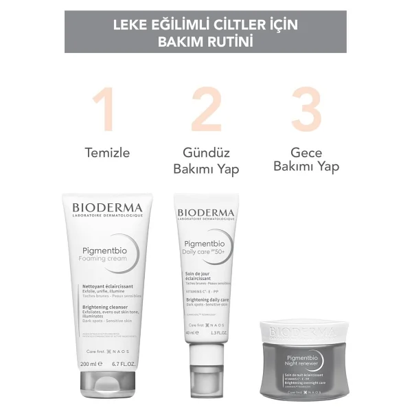 Bioderma Pigmentbio Night Renewer Aydınlatıcı Ve Sıkılaştırıcı Gece Kremi 50 Ml - Görsel 9