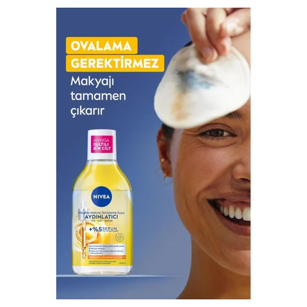 Nivea Aydınlatıcı 400 Ml Makyaj Temizleme Suyu - Görsel 9