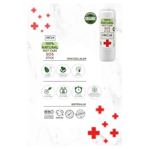 Incia Anlık Yatıştırıcı Doğal Sos Stick 6 Gr - Görsel 5
