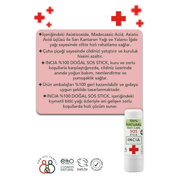 Incia Anlık Yatıştırıcı Doğal Sos Stick 6 Gr - Görsel 7