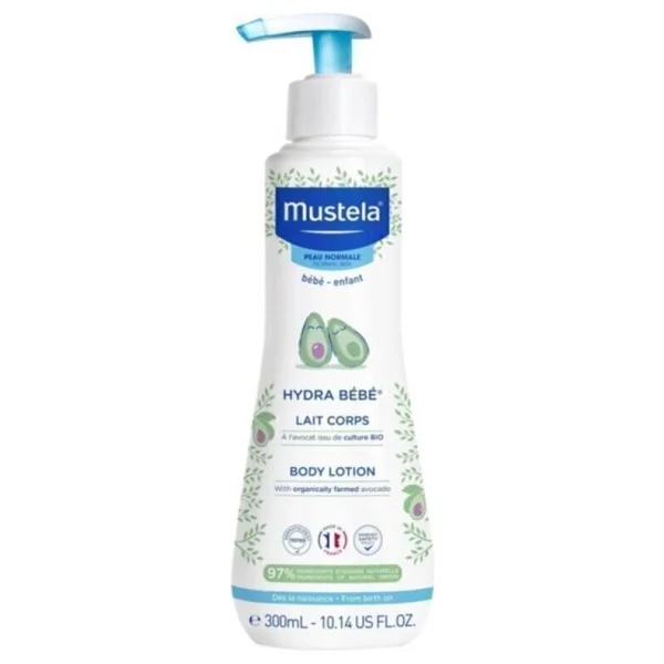 Mustela Bebek Vücut Losyonu 300 Ml Avokado Perseose Doğal İçerikli Hassas Ciltlere Uzun Nemlendirme - Görsel 8