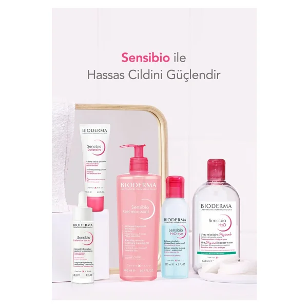 Bioderma Sensibio H2o 500 Ml Yüz Ve Makyaj Temizleme Suyu - Görsel 9