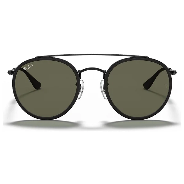 Ray-Ban Round 3647n 002/58 Black-Green Polarize Güneş Gözlüğü - Görsel 2