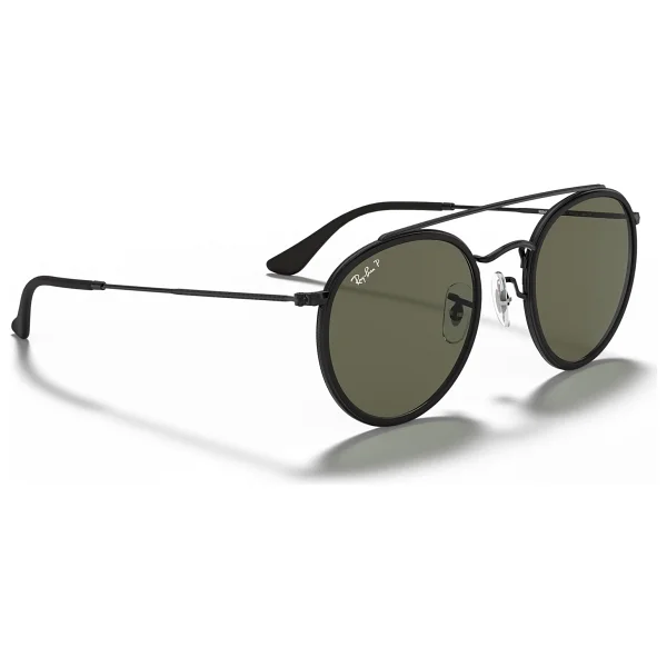 Ray-Ban Round 3647n 002/58 Black-Green Polarize Güneş Gözlüğü - Görsel 5