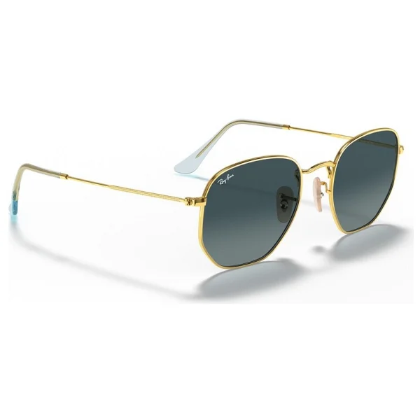 Ray-Ban Hexagonal 3548n 91233m Gold-Blue Güneş Gözlüğü - Görsel 2