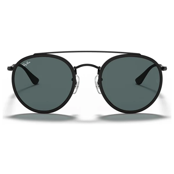 Ray-Ban Round 3647n 002/R5 Black-Blue/Grey Güneş Gözlüğü - Görsel 7