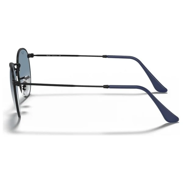 Ray-Ban Round Metal 3447 006/3F Black-Light Blue Güneş Gözlüğü - Görsel 2