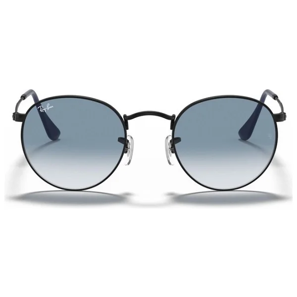 Ray-Ban Round Metal 3447 006/3F Black-Light Blue Güneş Gözlüğü - Görsel 5