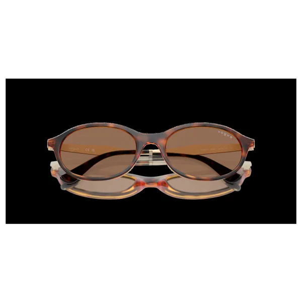 Vogue Vo5625s W65673 Havana-Dark Brown Kadın Güneş Gözlüğü - Görsel 4