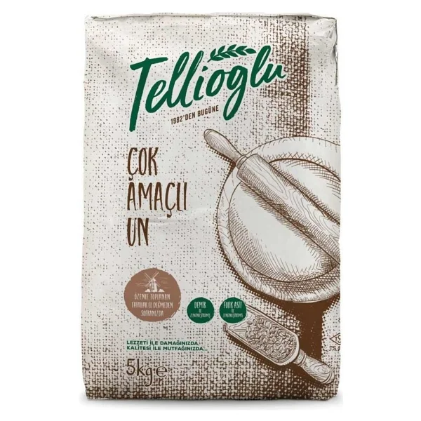 Tellioğlu 5 Kg Çok Amaçlı Un - Görsel 4