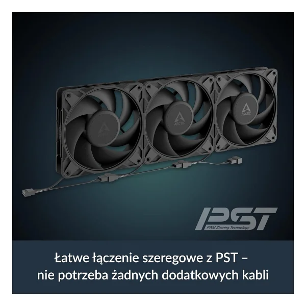 Arctic P12 Pro Pst Acfan00306a 12 Cm Kasa Fanı - Görsel 5