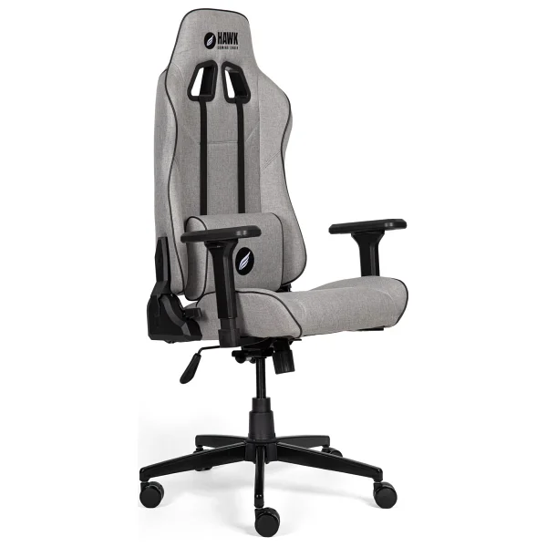 Hawk Gaming Chair Fab V1 Gri Kumaş Oyuncu Koltuğu - Görsel 3