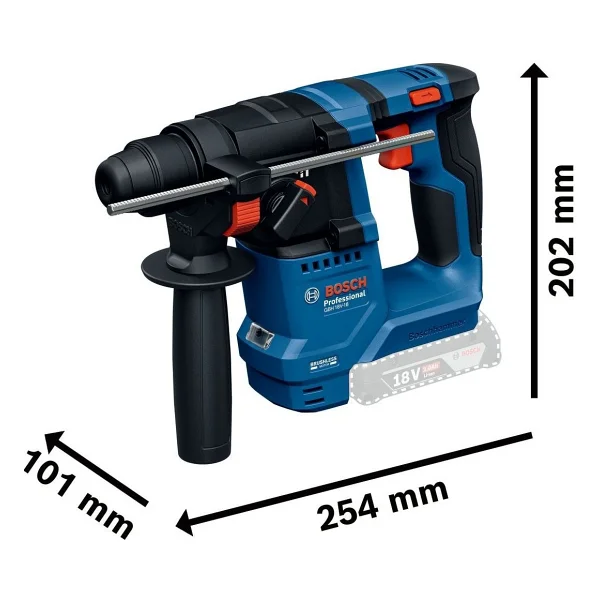 Bosch Gbh 18v-18 Çift Akülü 4 Ah Kırıcı-Delici - Görsel 3