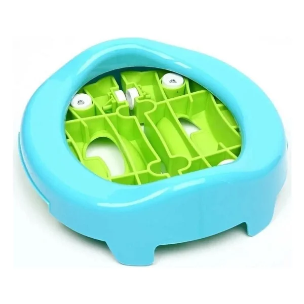 Baby Plus Portatif Katlanabilir Bebek Lazımlığı Ve Klozet Adaptörü Turkuaz +15 Ay Kaymaz Dayanıklı Plastik Tasarım - Görsel 6