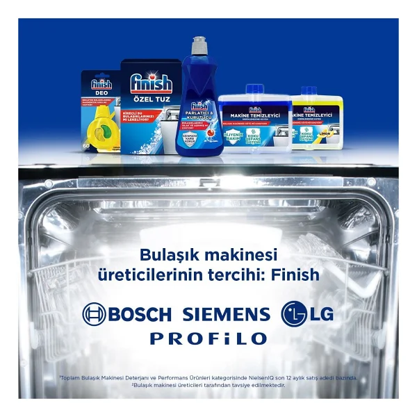Finish Bulaşık Makinesi Parlatıcı & Kurutucu Sıvı 800 ml x 2 - Görsel 10