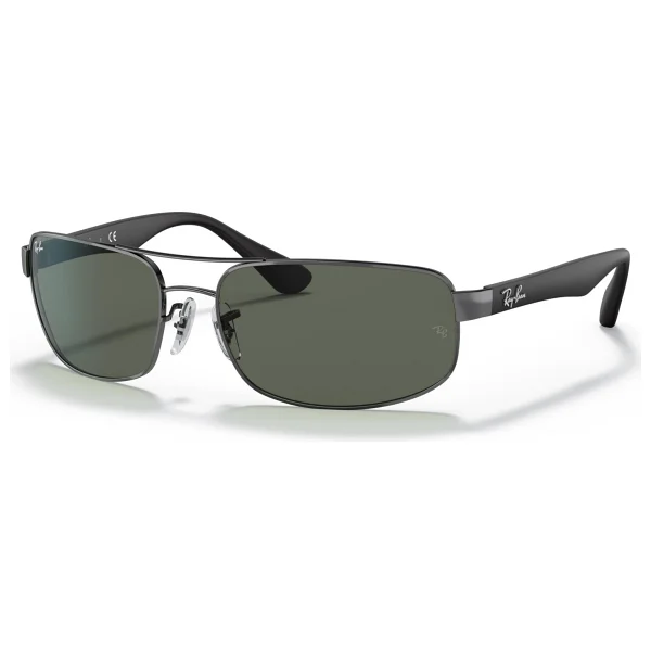 Ray-Ban 3445 004 Gunmetal-Green Erkek Güneş Gözlüğü - Görsel 8
