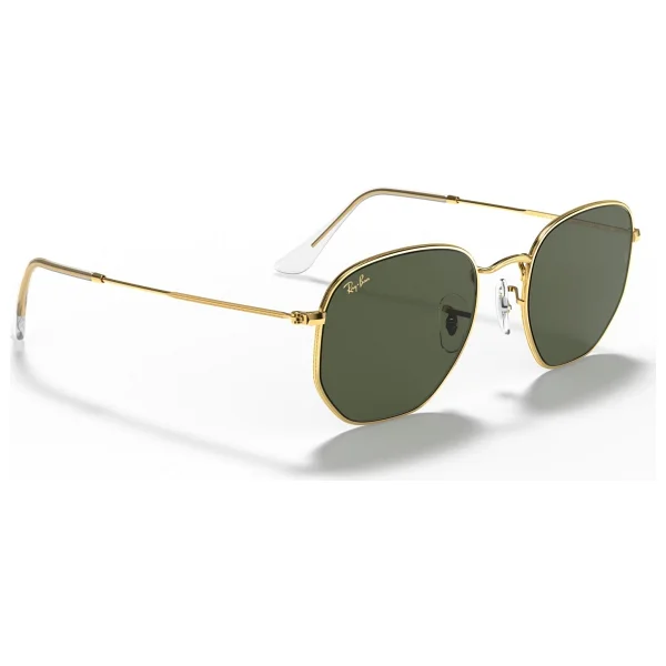 Ray-Ban Hexagonal 3548 919631 Gold-Green Güneş Gözlüğü - Görsel 6
