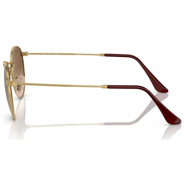 Ray-Ban Round Metal 3447 001/51 Gold-Brown Güneş Gözlüğü - Görsel 9