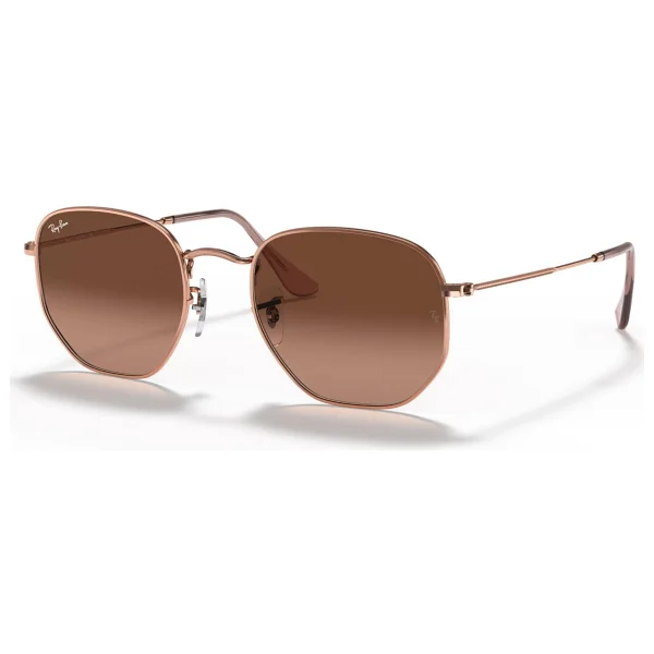 Ray-Ban Hexagonal 3548n 9069a5 Copper-Brown Güneş Gözlüğü - Görsel 10