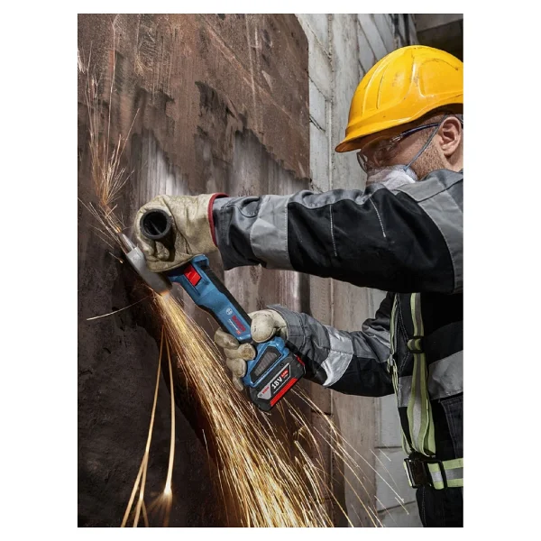 Bosch Gws 18v-11 S Çift Akülü 5 Ah Taşlama Makinesi - Görsel 4