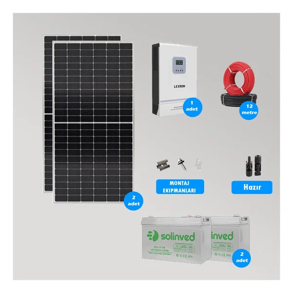 Cks Enerjı 3kw Hazır Solar Paket Kolay Kurulum(Minimum Paket) - Görsel 6