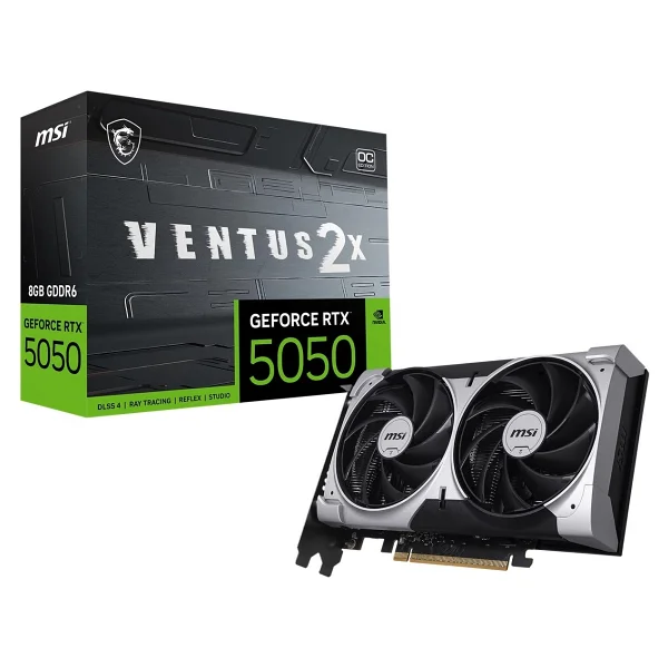 Msı RTX 5050 8g Ventus 2x Oc G5050-8v2c 128 Bit Gddr6 8 GB Ekran Kartı - Görsel 7