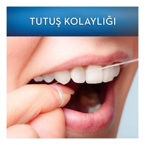 Oral-B Essential Floss Diş İpi 50 m Naneli Dayanıklı Liflerle Etkili Diş Arası Temizlik - Görsel 2
