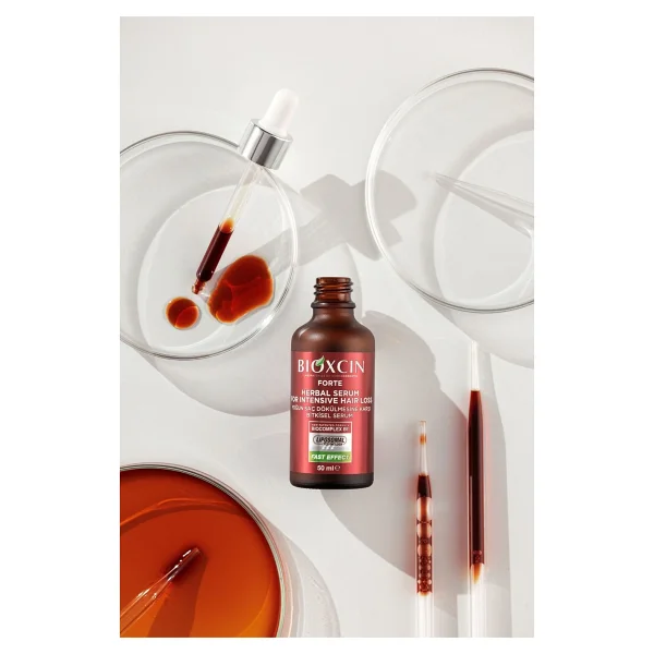 Bioxcin Forte Yoğun Saç Dökülmesine Karşı Bitkisel Serum 3x50 Ml - Görsel 6