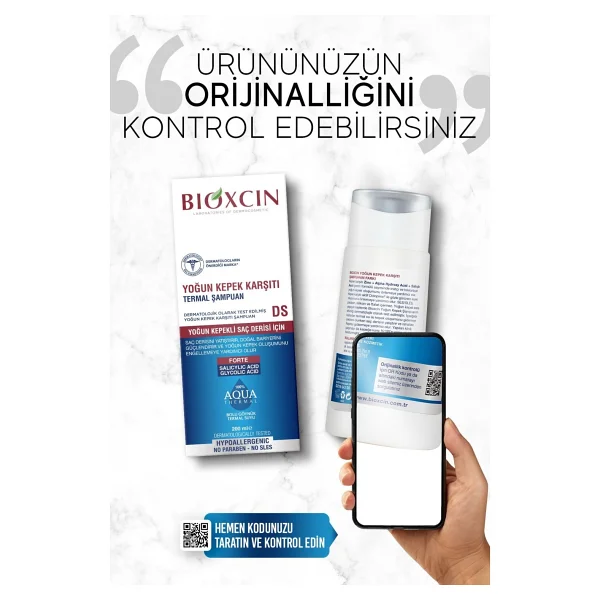 Bioxcin Aqua Thermal DS 200 ml Yoğun Kepek Şampuanı - Görsel 9