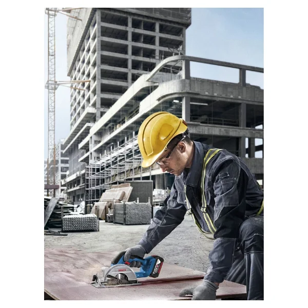 Bosch Gks 18v-51 Çift Akülü 4 Ah Daire Testere - Görsel 5