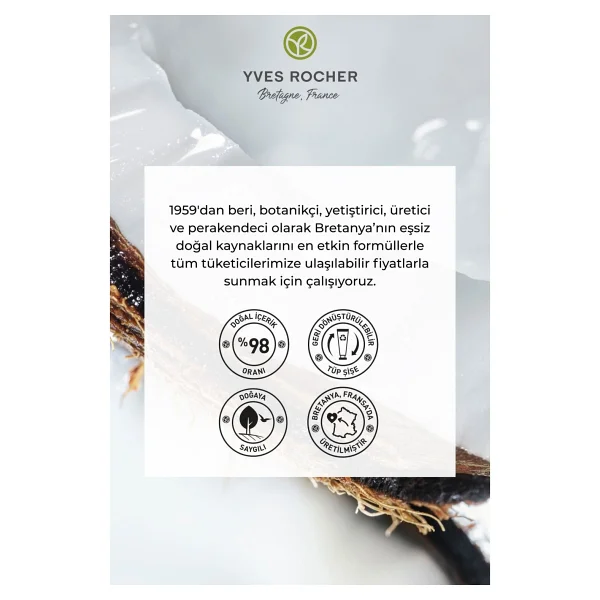 Yves Rocher Krem Dokulu Vücut Peelingi-Arındırıcı Yumuşatıcı Tropikal Hindistan Cevizi-SLS,SLES İçermez,Vegan-150ml - Görsel 7