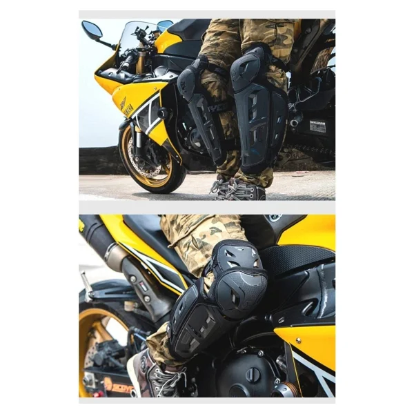 Scoyco K26 Profesyonel Mafsallı Motosiklet Dizliği - Görsel 7