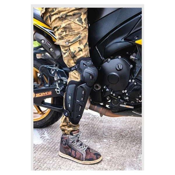 Scoyco K26 Profesyonel Mafsallı Motosiklet Dizliği - Görsel 8
