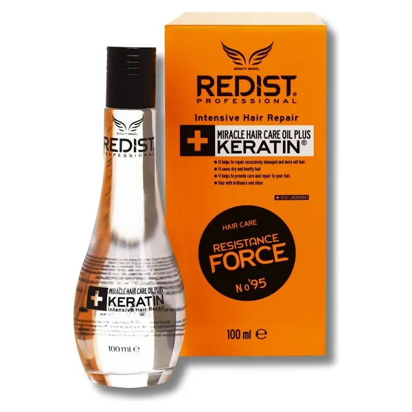 Redist Keratin Miracle Oil 100 Ml Saç Bakım Yağı - Görsel 5