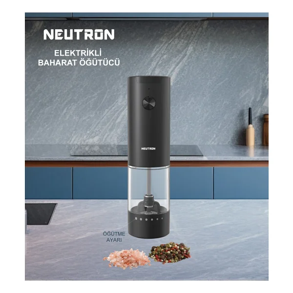 Neutron Ntl-Pg-03 Pilli Baharat Değirmeni - Görsel 6