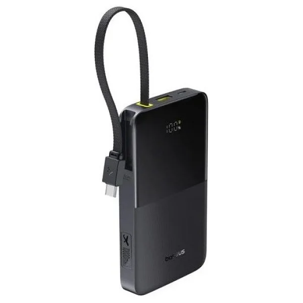 Baseus Enerfill Fc51 Bipow2 Pro Siyah 10000 mAh Hızlı Şarj Powerbank - Görsel 2