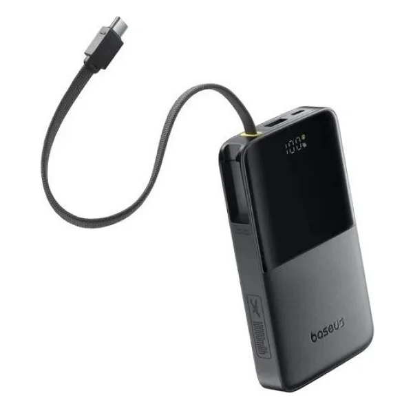 Baseus Enerfill Fc51 Bipow2 Pro Siyah 10000 mAh Hızlı Şarj Powerbank - Görsel 3