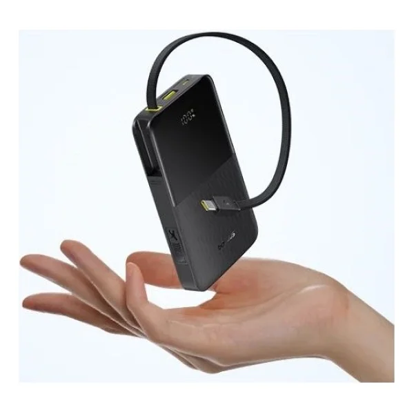 Baseus Enerfill Fc51 Bipow2 Pro Siyah 10000 mAh Hızlı Şarj Powerbank - Görsel 6