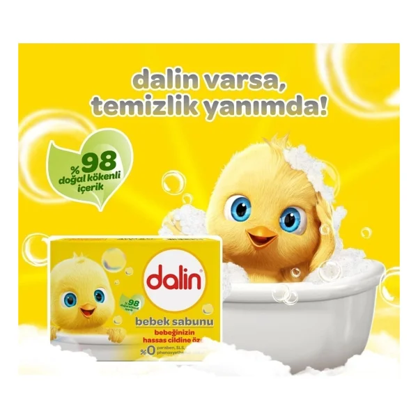 Dalin Klasik Bebek Sabunu 100 Gr - Görsel 6