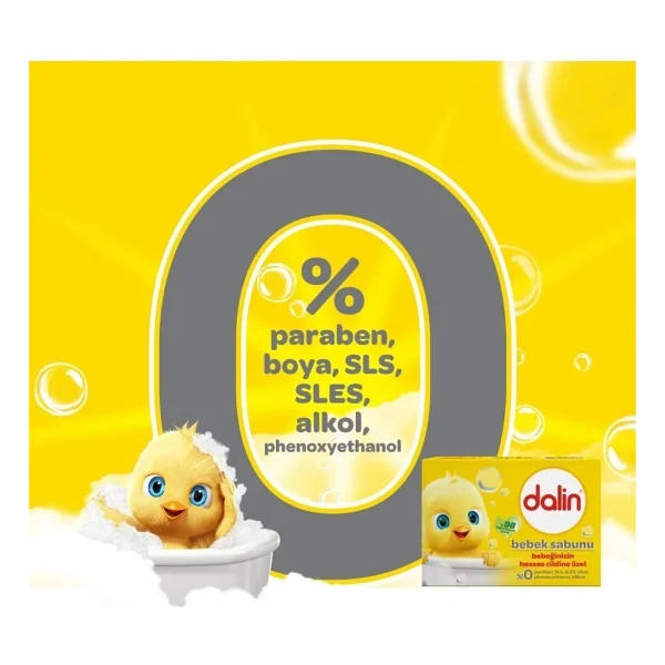 Dalin Klasik Bebek Sabunu 100 Gr - Görsel 7