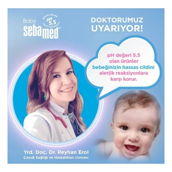 Sebamed Bebek Temizleme Sabunu Panthenol İçerikli 0+ Yaş Hassas Ciltlere Uygun Kompakt 100 G - Görsel 5