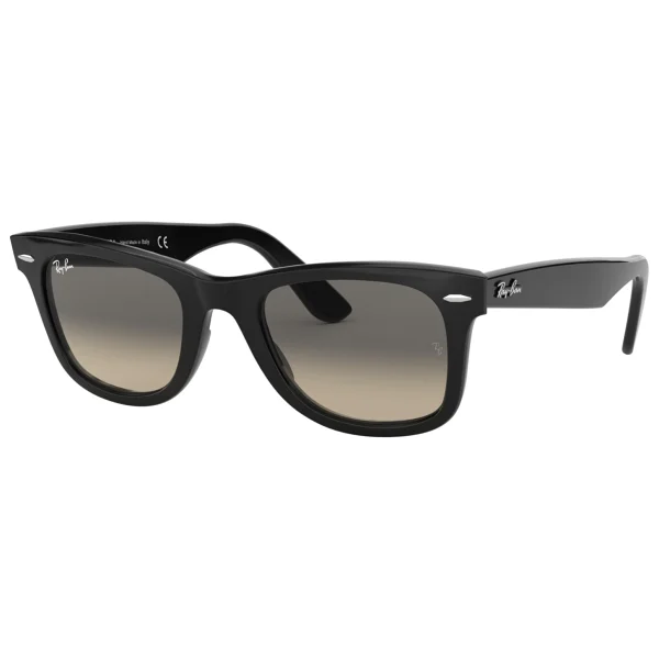 Ray-Ban Wayfarer 2140 901/32 Black-Crystal Grey Güneş Gözlüğü - Görsel 2