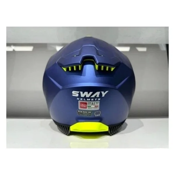 Sway Sw 865 Mat Mavi Full Face Motor Kaskı - Görsel 3