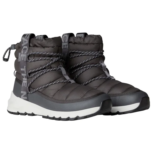 The North Face Thermoball Lace Up Nf0a5lwdcıh1 Su Geçirmez Gri Kadın Bot - Görsel 2