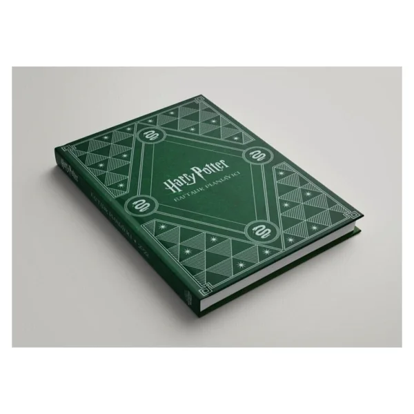Mabbels Harry Potter Slytherin 20. Yıl Özel Baskılı Haftalık Ajanda - Yeşil, 16,5 X 24,5 Cm, Kadife Dokulu Sert Kapak (1 Adet) - Görsel 8
