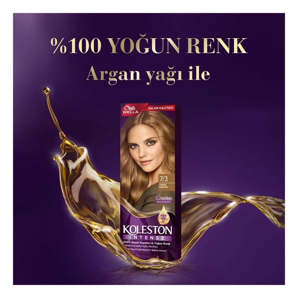 Koleston Intense 7.3 Fındık Kabuğu Saç Boyası - Görsel 5
